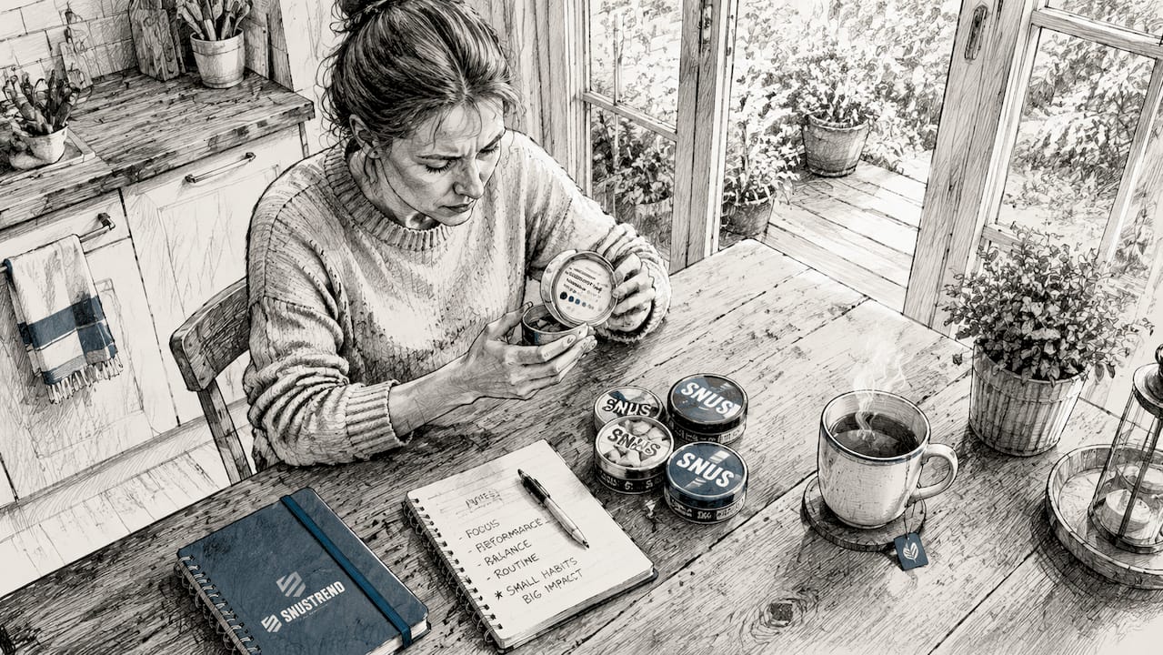 Snus Nikotingehalt anpassen: Schritt-für-Schritt-Guide