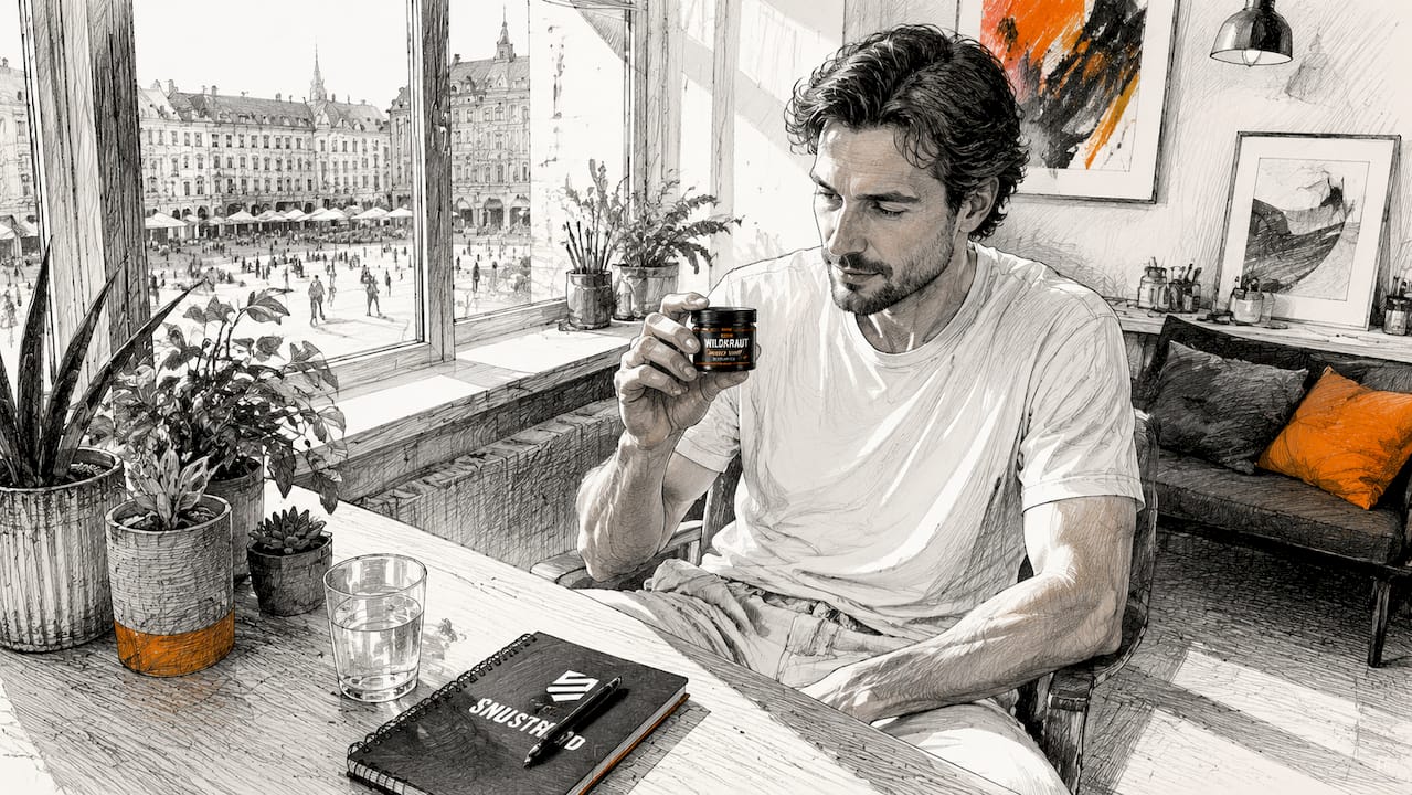 Wildkraut Energy Sniff: Koffein-Nasenpulver im Test