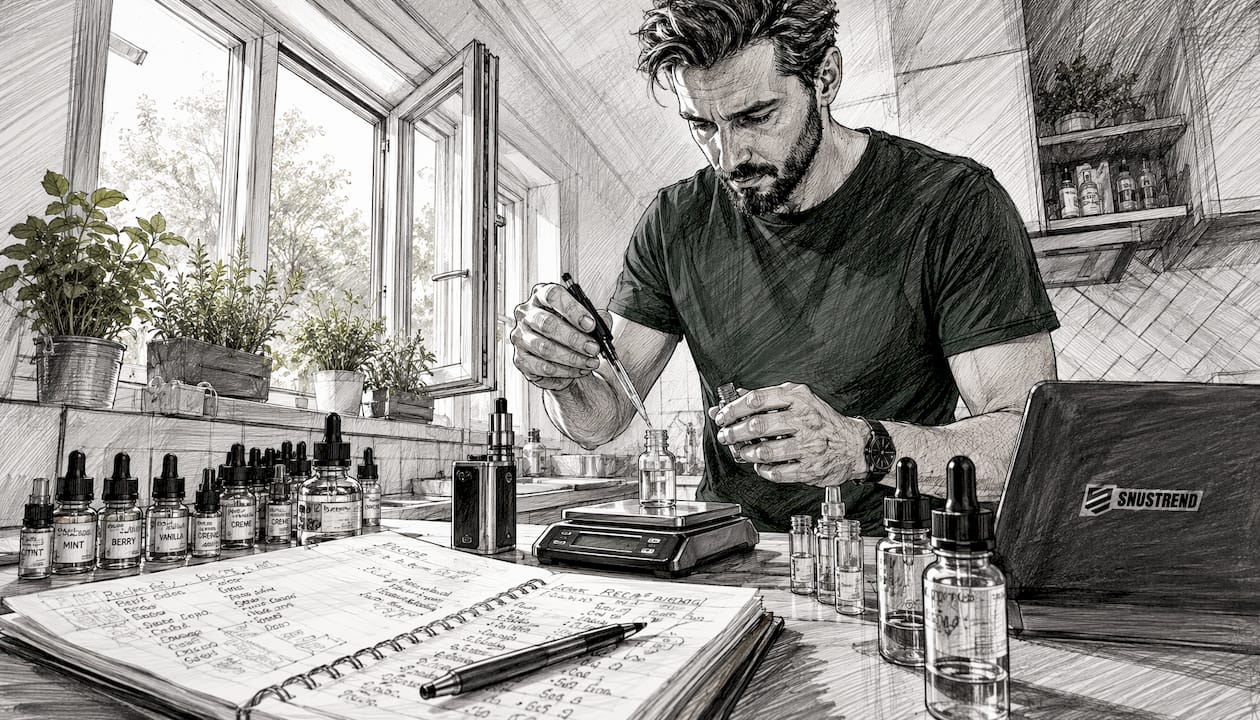 Top-10 Vape-Aromen für Fortgeschrittene: Dosierung & Layering