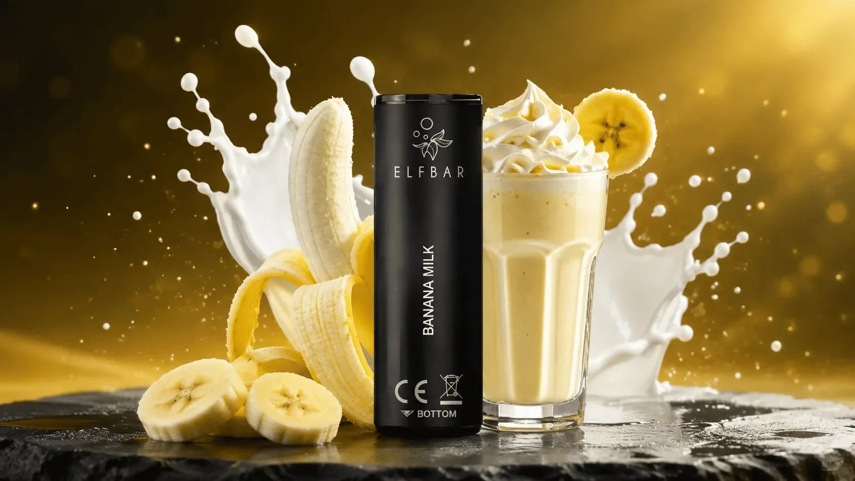 Elfbar 4 in 1 Pods Banana Milk Packung von Snustrend