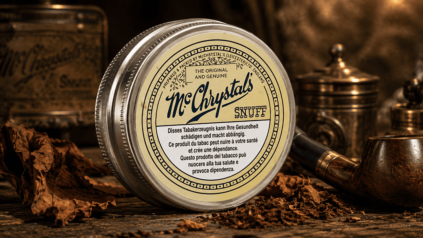 McChrystal’s Original Schnupftabak 10g Dose bei Snustrend