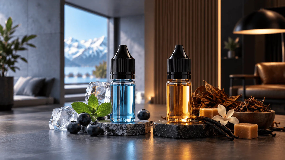Nikotinsalz Liquid Flaschen Elfliq Bar Juice Snustrend