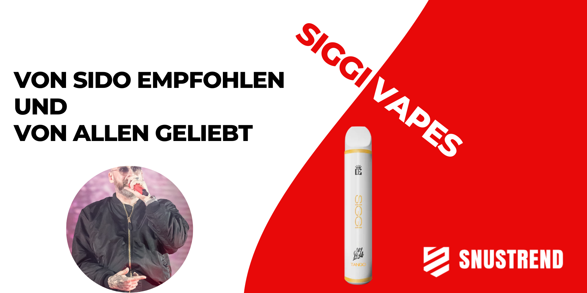 Siggi Vape von Sido: Test & Erfahrungsbericht Snustrend - Snus, Vapes & Schnupf Siggi Vape von Sido: Test & Erfahrungsbericht Snustrend - Snus, Vapes & Schnupf