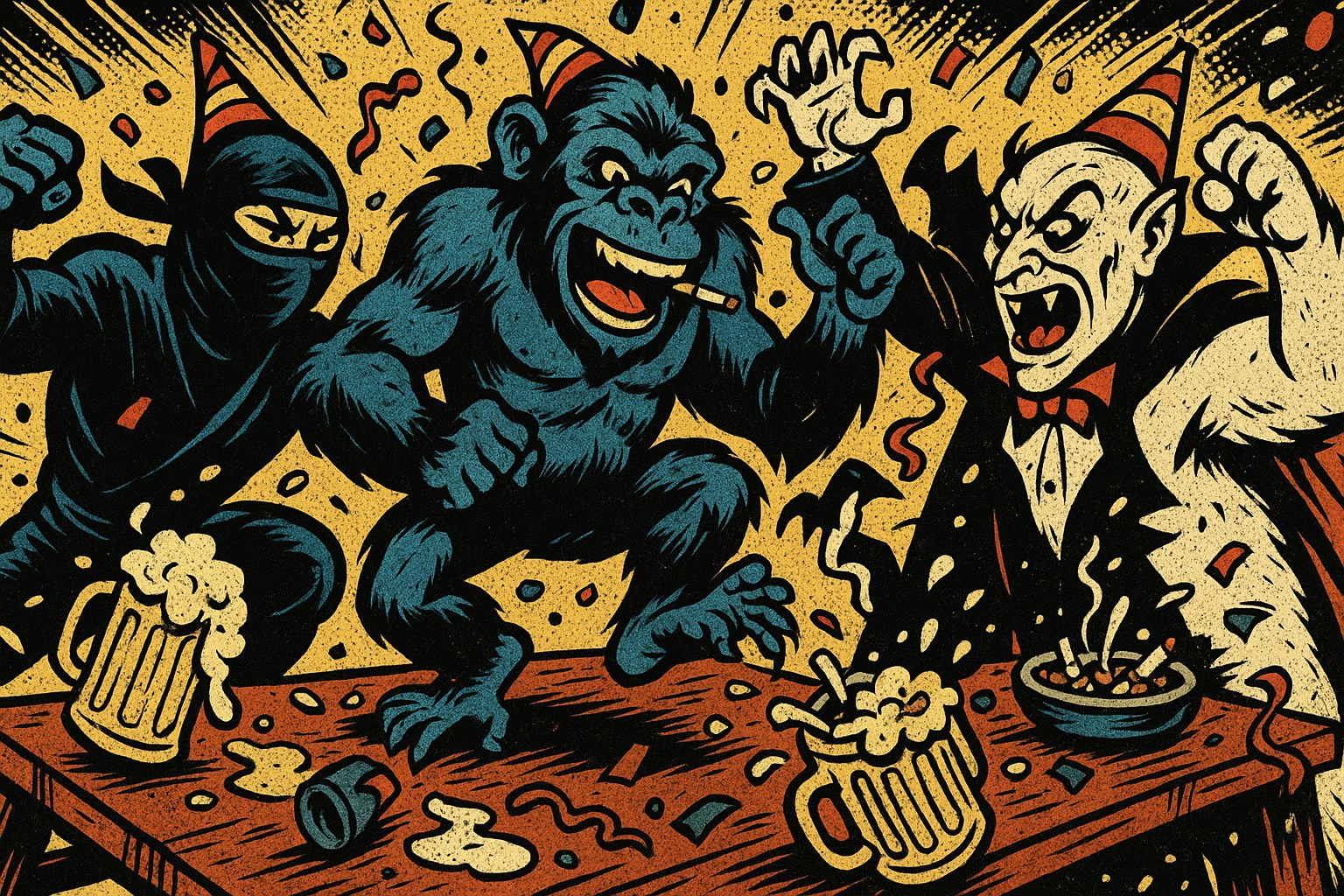 Drei sind BESSER als Einer! PARTY TIME mit Snustrend, Schnupfhus & Headshop