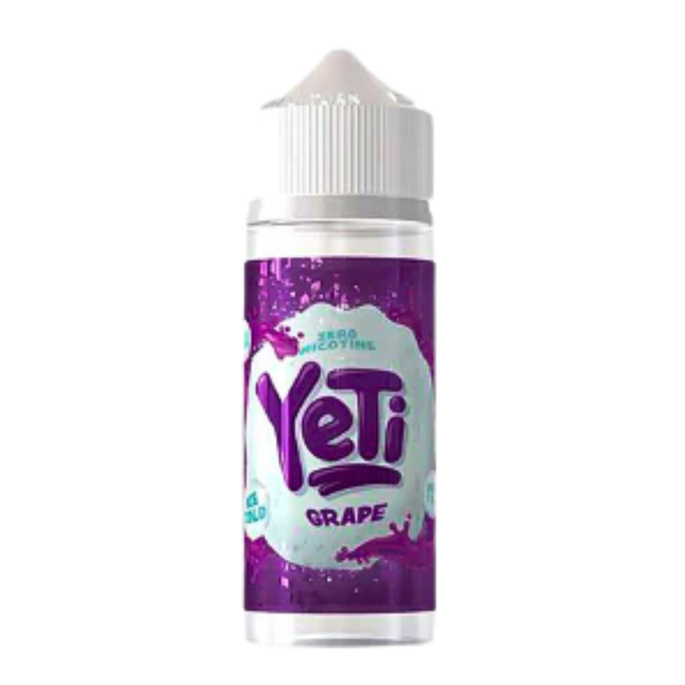 Yeti - E-Liquid Shortfill - Ice Cold Grape 0mg 100ml