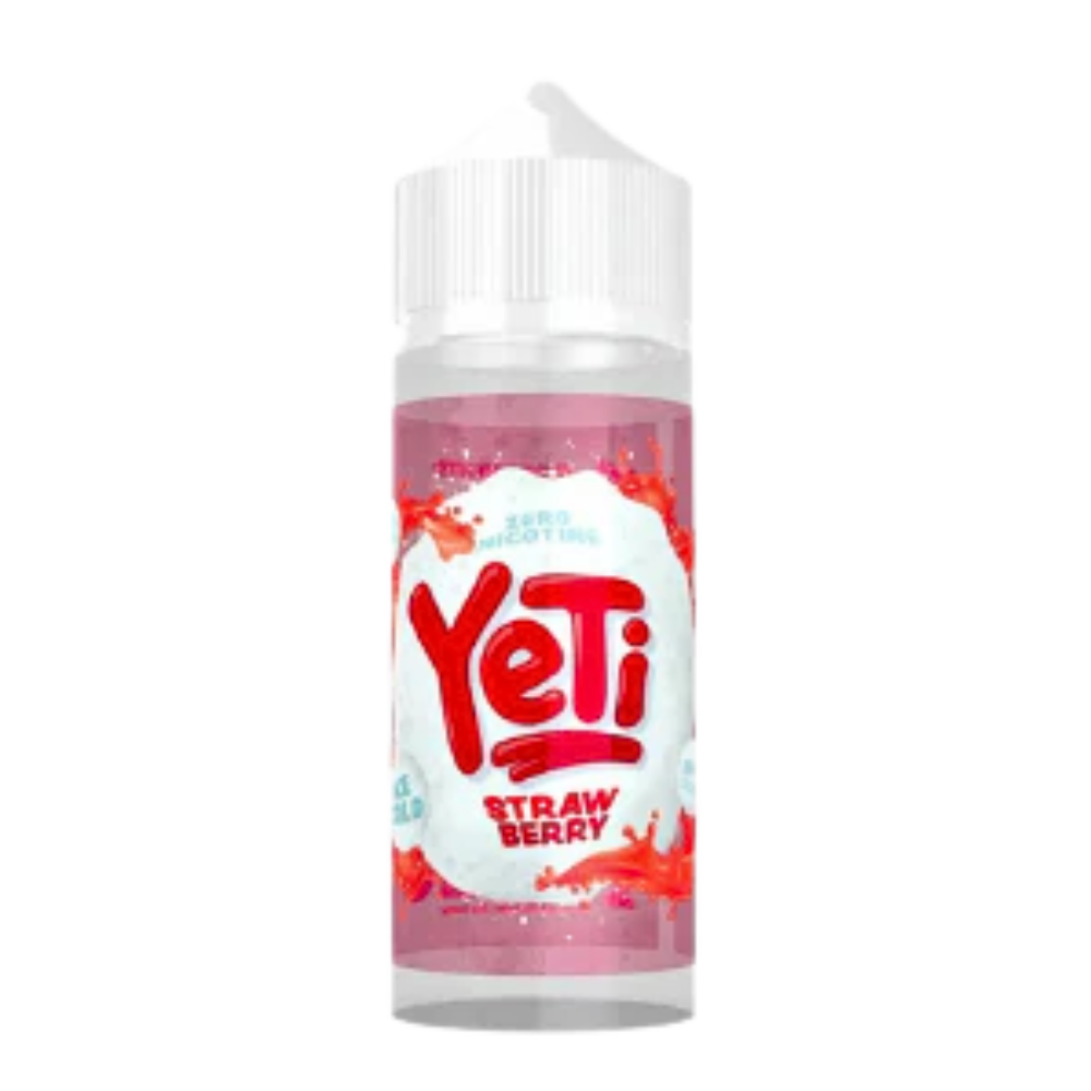 Yeti - E-Liquid Shortfill - Ice Cold Strawberry 0mg 100ml