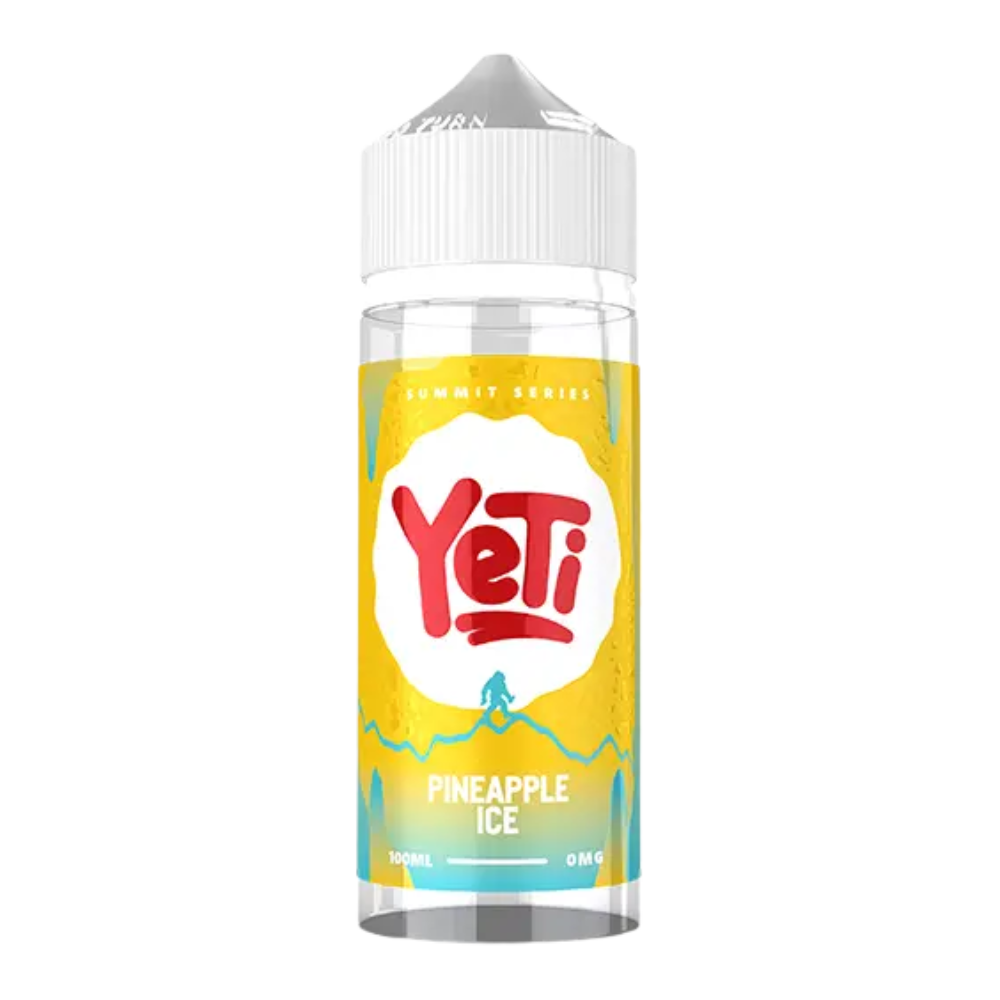 Yeti - E-Liquid Shortfill - Summit Series - Pineapple Ice 0mg 100ml