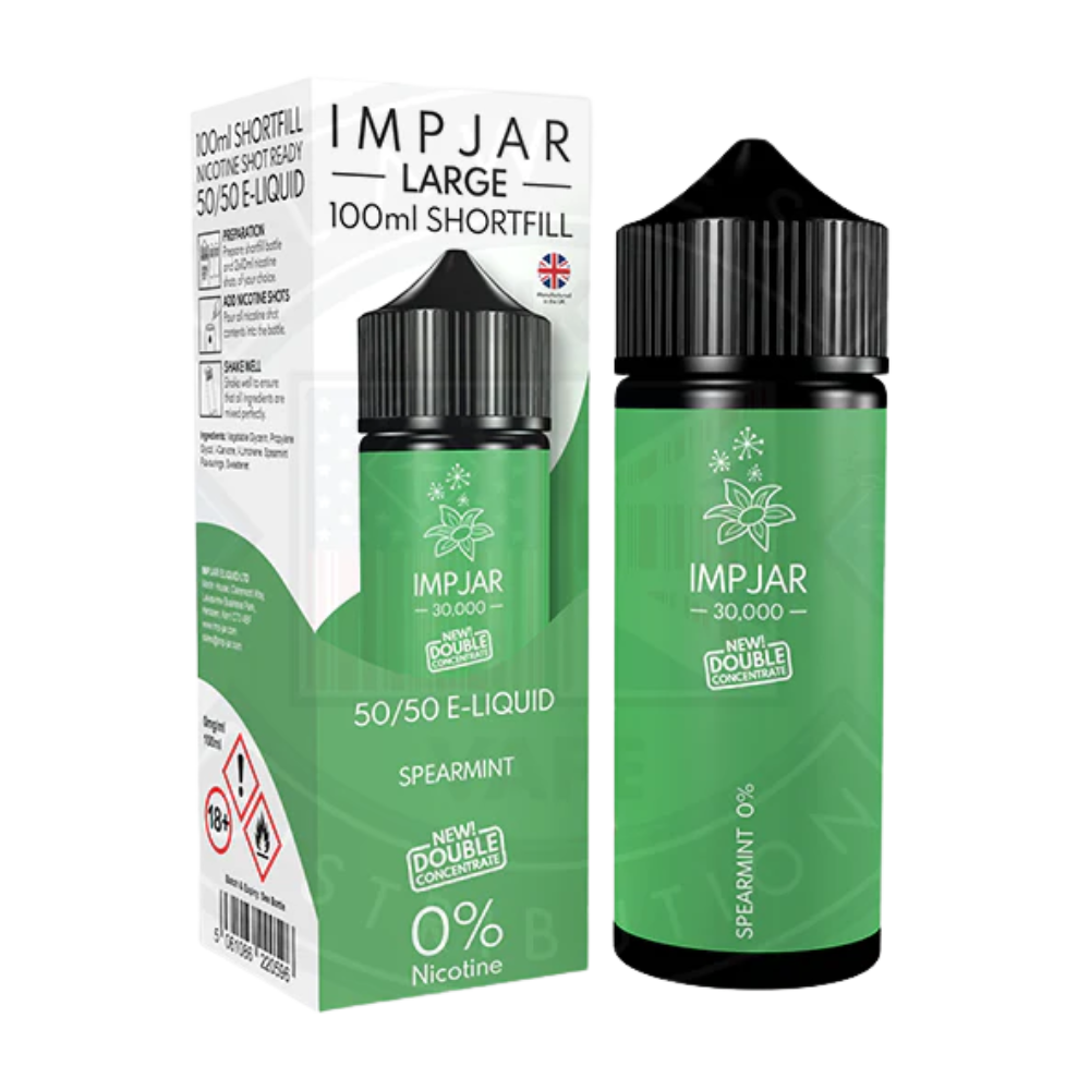 IMP JAR Large - Shortfill Doubleconcentrate - Spearmint 100ml 0mg
