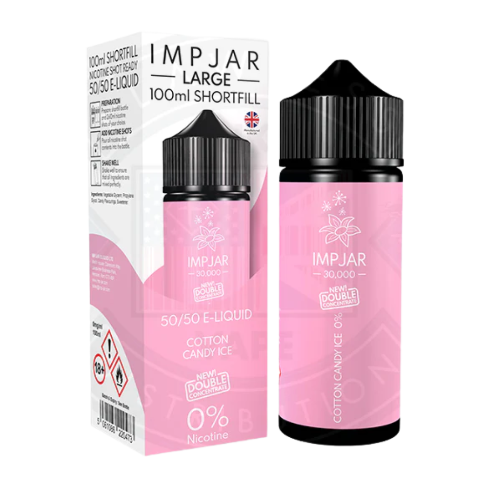 IMP JAR Large - Shortfill Doubleconcentrate - Cotton Candy 100ml 0mg