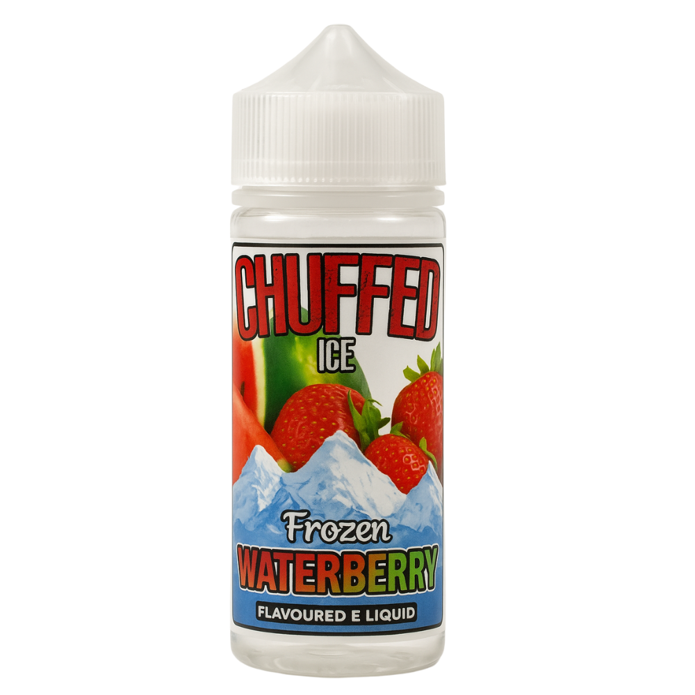 Chuffed - Ice - Shortfill E-Liquid - Frozen Waterberry 0mg 100ml