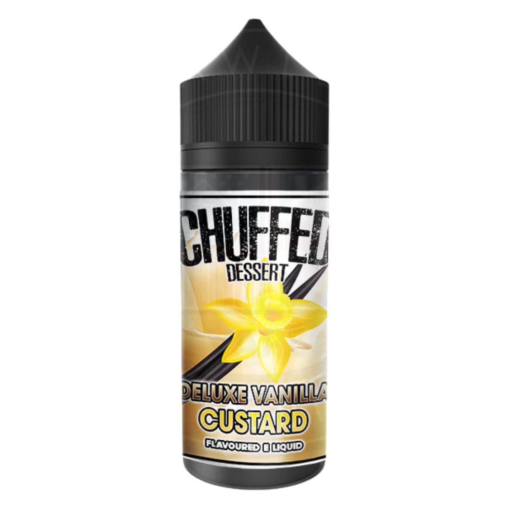 Chuffed - Dessert - Shortfill E-Liquid - Deluxe Vanilla Custard 0mg 100ml