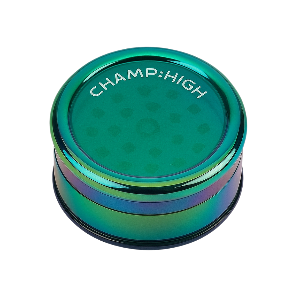 Champ High - Plastic Grinder Rainbow - 61mm - 3 Layers Green