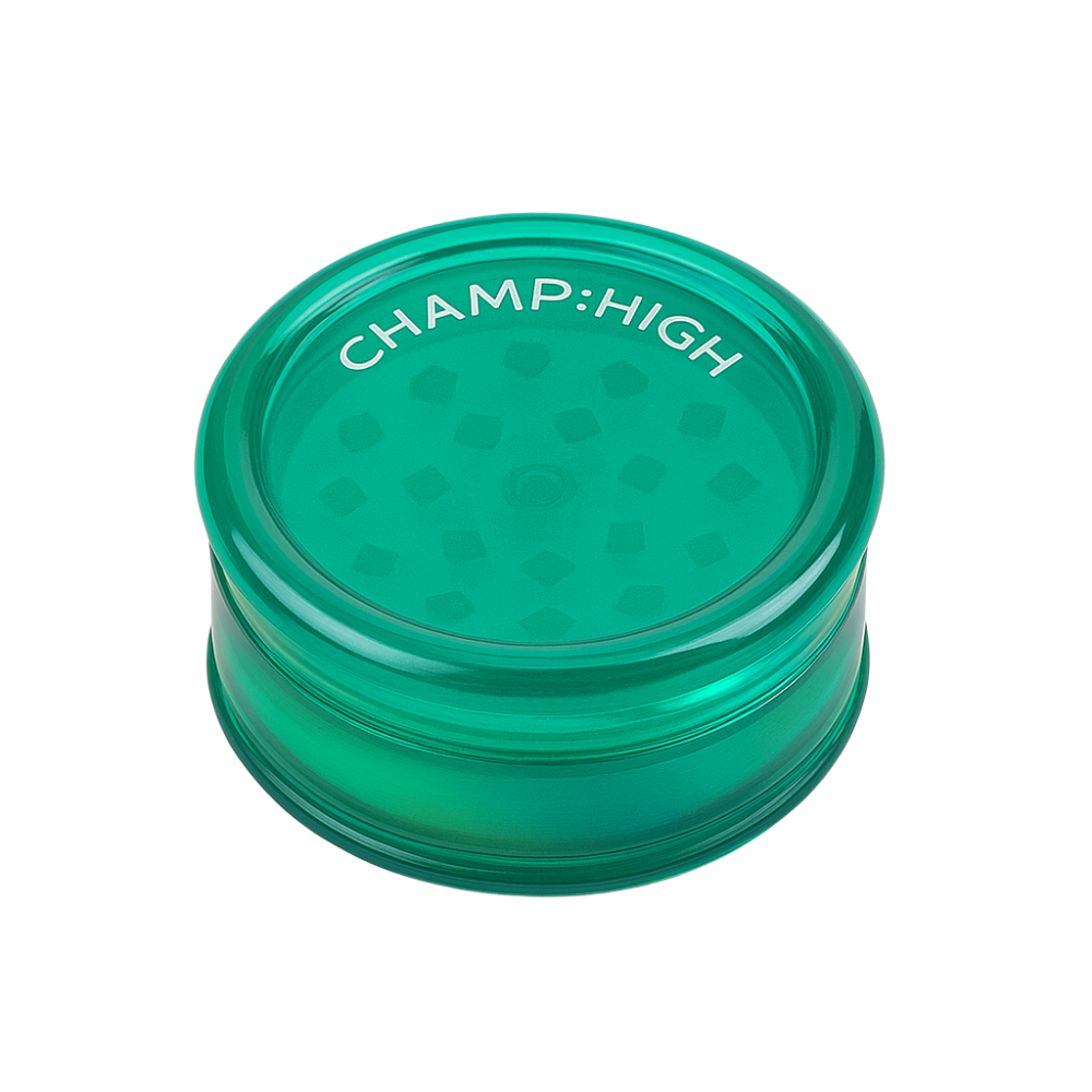 Champ High - Plastic Grinder Rainbow - 61mm - 3 Layers Turquoise