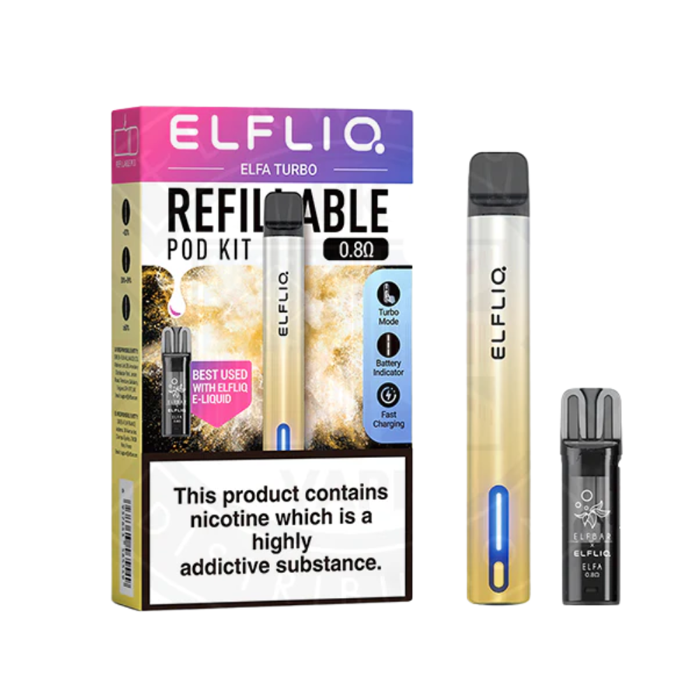 Elfliq - Elfa Turbo - Vape Kit - Aurora Gold