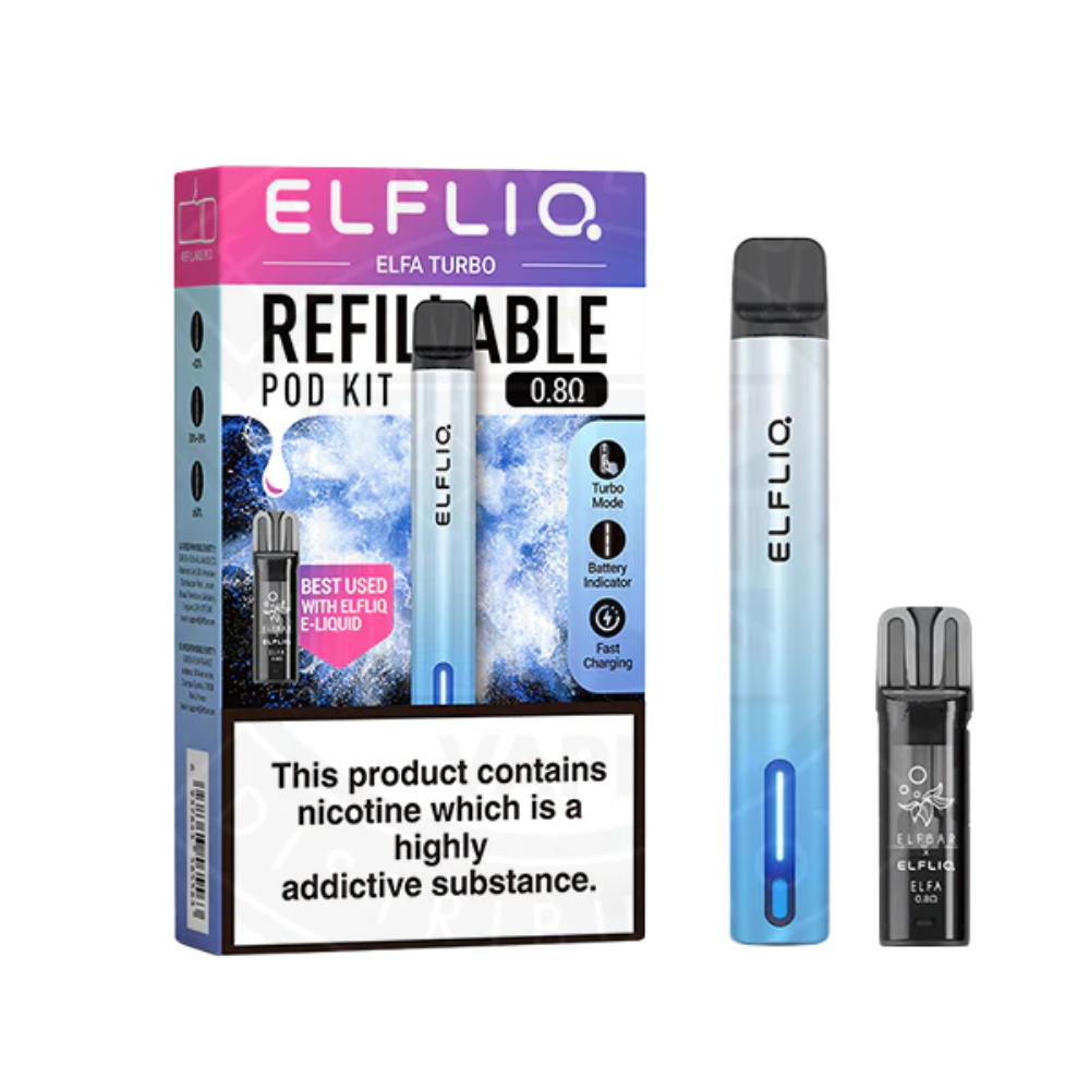 Elfliq - Elfa Turbo - Vape Kit - Aurora Cyan
