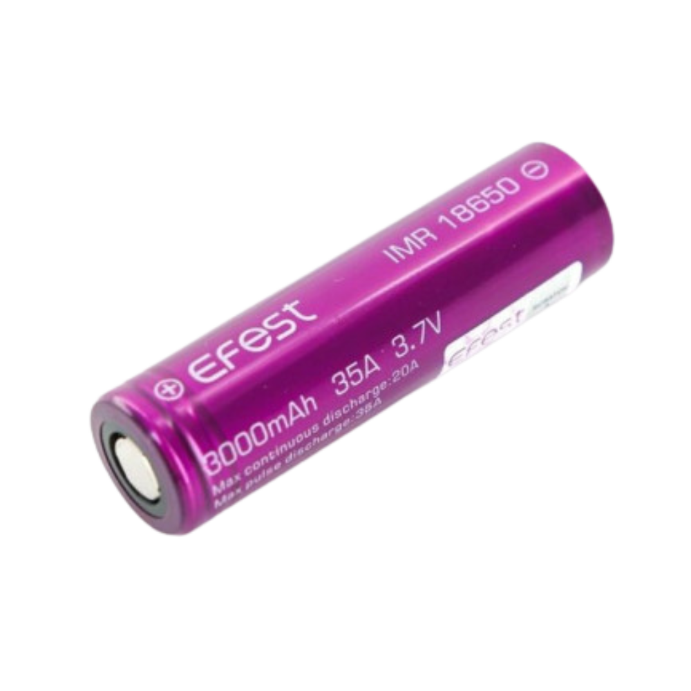 EFEST Akku 18650 IMR - 3000 mAh - 35A - Flat Top
