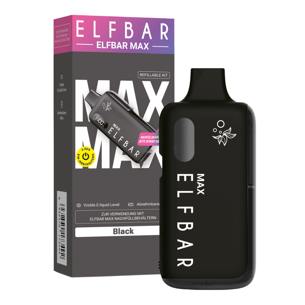 Elfbar Max Akku - Black - 10ml