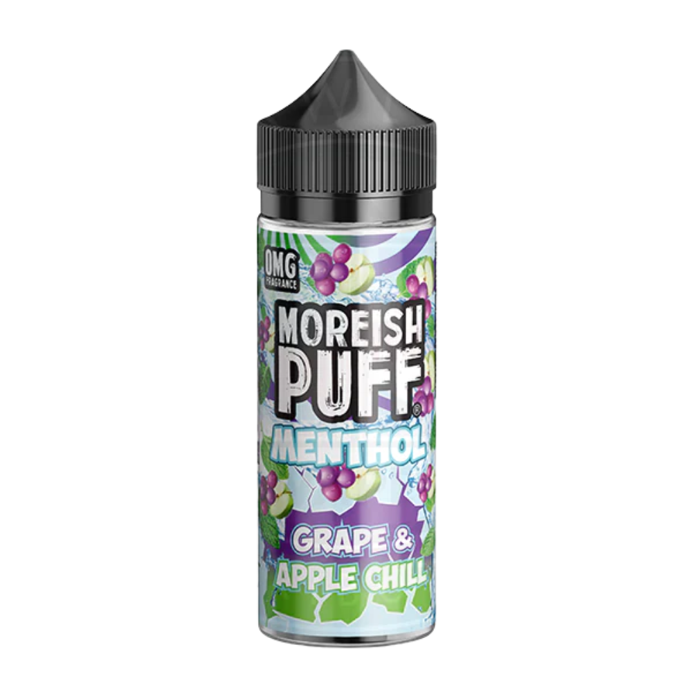 Moreish Puff - Menthol - 0mg Shortfill - Grape & Apple