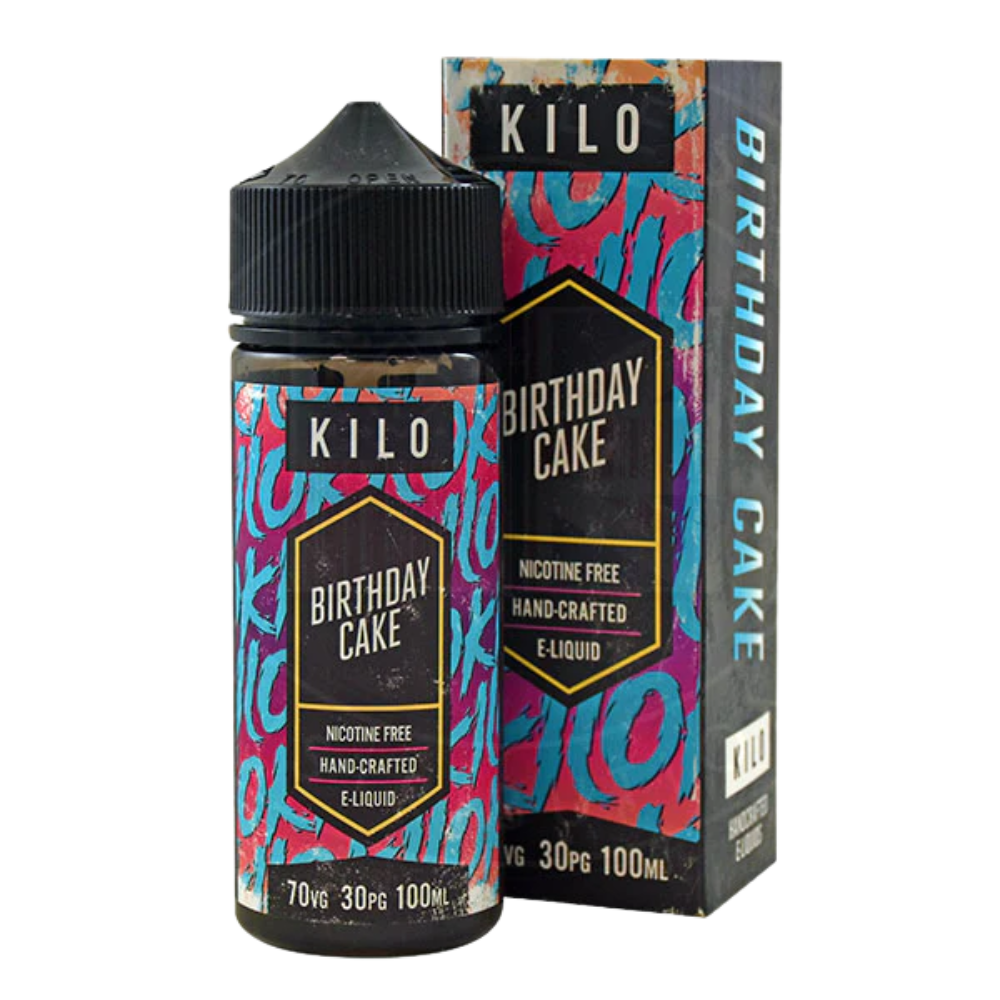Kilo - Shortfill - New Series - Birthday Cake - 100ml 0mg