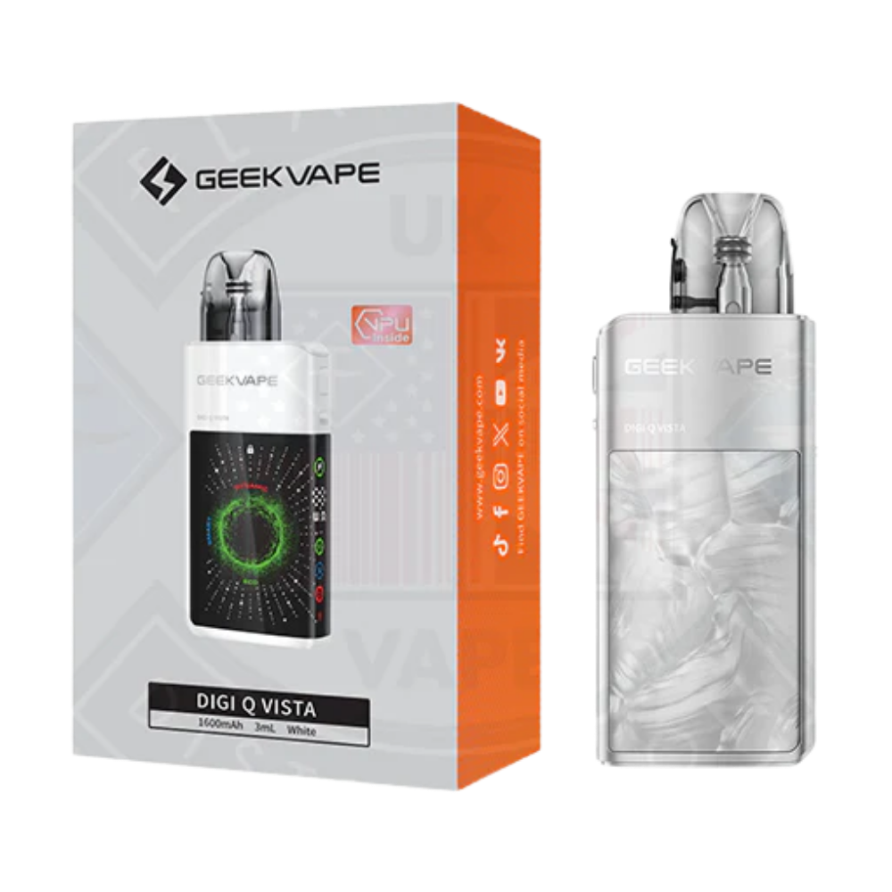 Geek Vape - Digi Q Vista Vape Kit - White