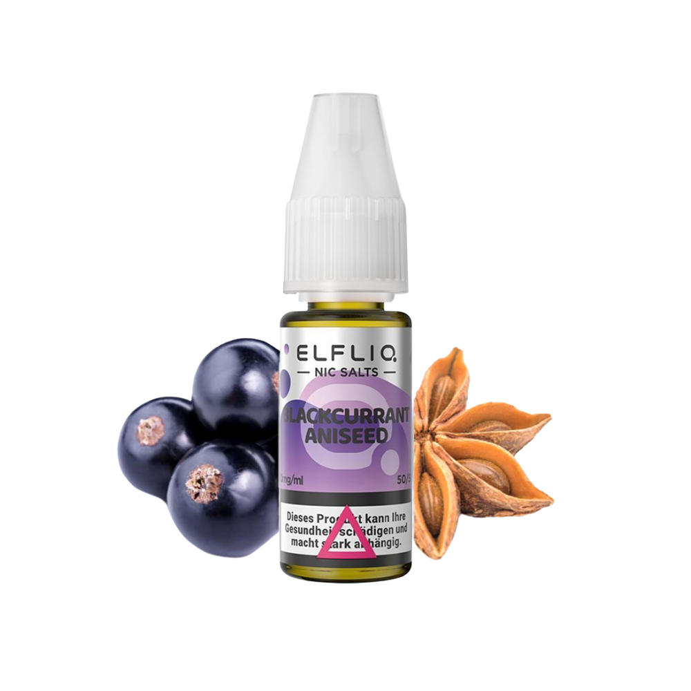 Elf Bar - Elfliq - Blackcurrant Aniseed - 10ml