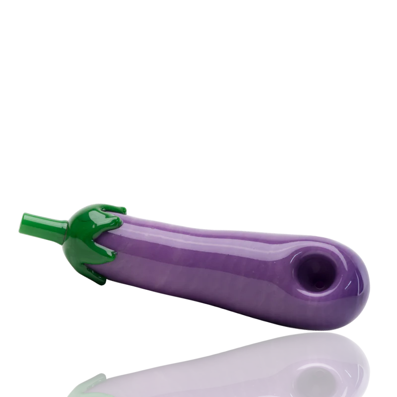 Empire Glassworks Dry Pipe – Eggplant Edition