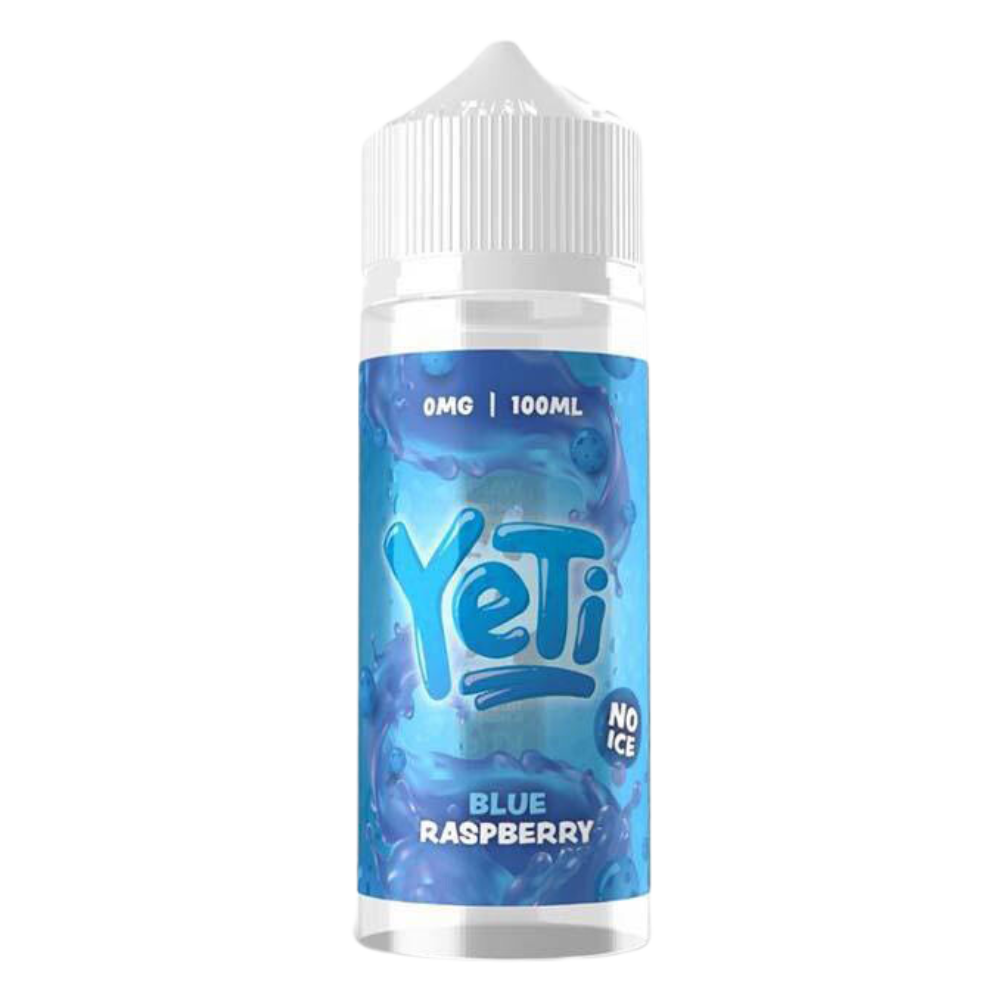 Yeti - E-Liquid Shortfill - Defrosted - Blue Raspberry No Ice 100ml 0mg