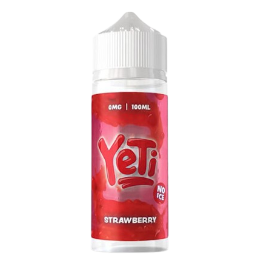 Yeti - E-Liquid Shortfill - Defrosted - Strawberry No Ice 100ml 0mg
