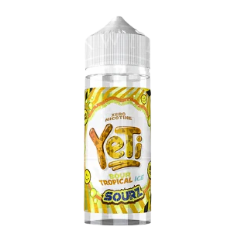 Yeti - E-Liquid Shortfill - Sourz Tropical Ice 0mg 100ml