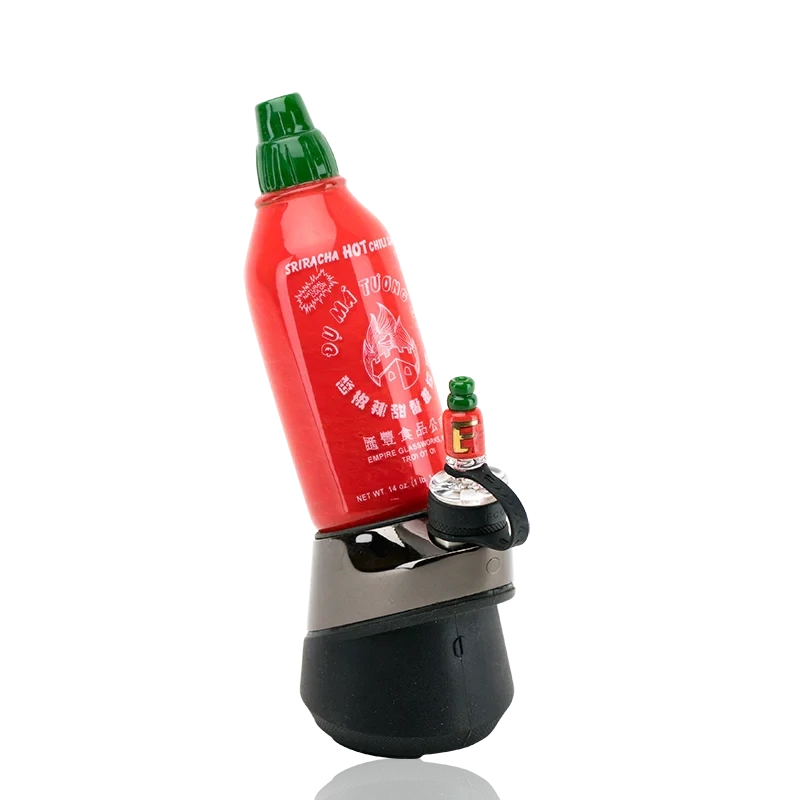 Empire Glassworks Puffco Peak Aufsatz - Sriracha Edition inkl. Carb Cap