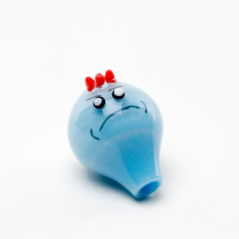 Empire Glassworks Puffco Peak Bubble Cap – Blue Twins