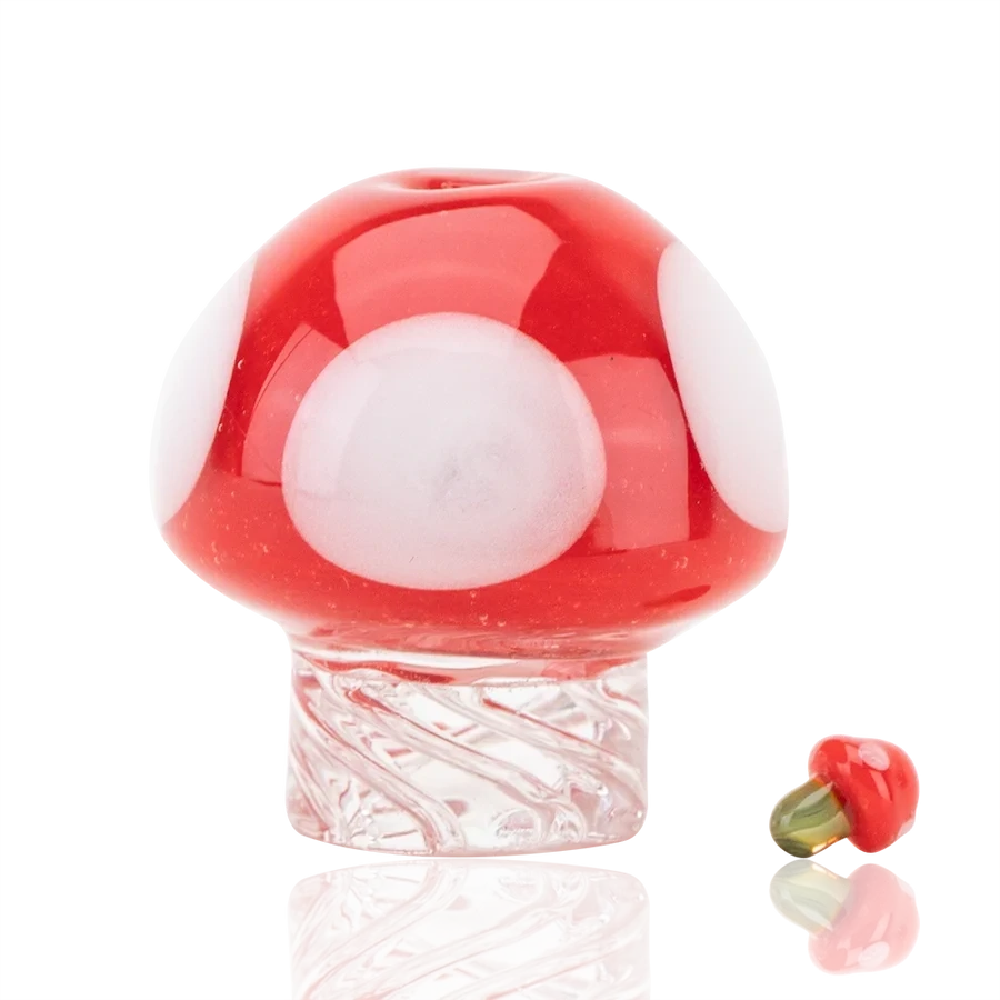 Empire Glassworks Spinner Cap – Mushroom Edition