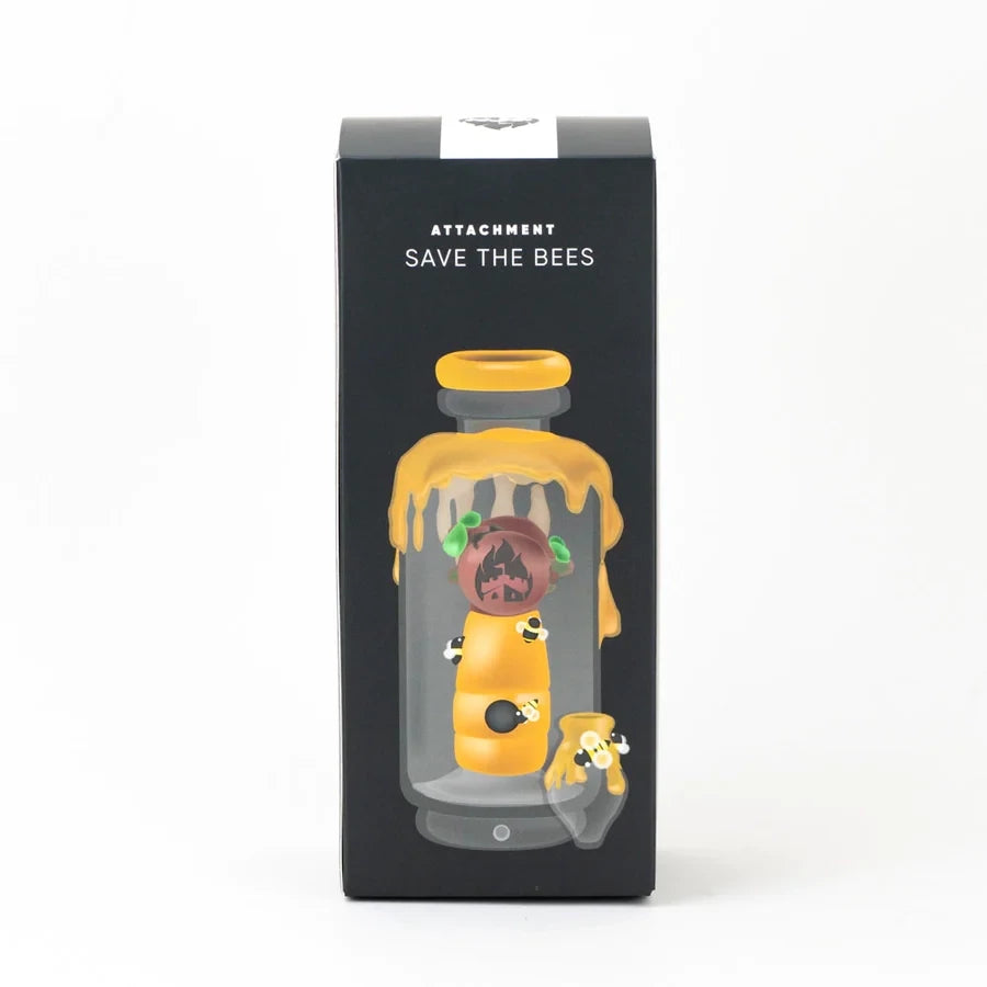 Offizieller Empire Glassworks Puffco Peak Aufsatz – Save the Bees Edition (inkl. Carb Cap)