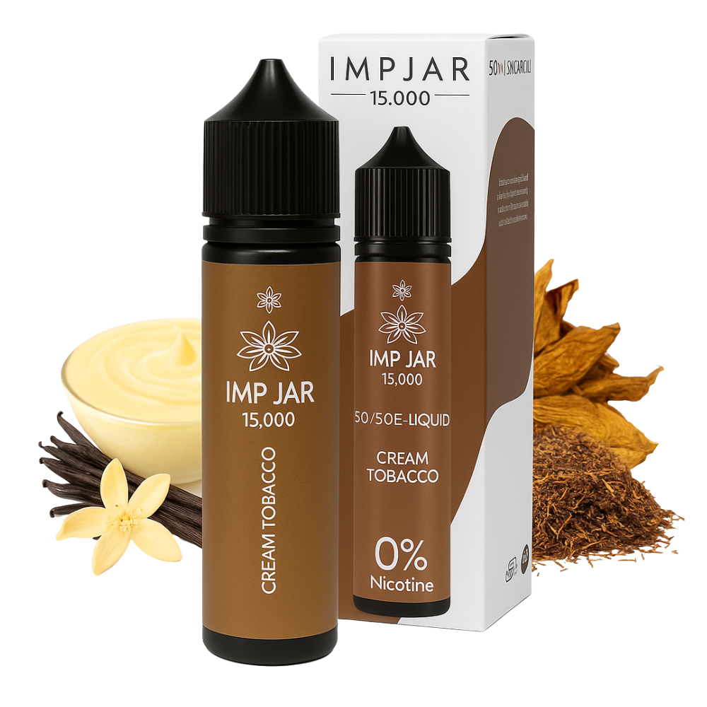 IMP JAR - E-Liquid - Cream Tobacco 50ml