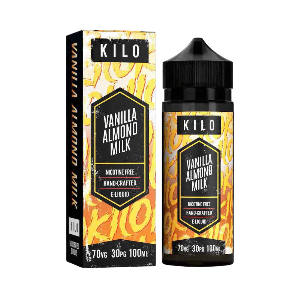 Kilo - Shortfill - New Series - Vanilla Almond Milk 100ml 0mg