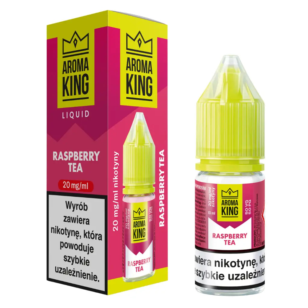 Aroma King Liquid 10ml Raspberry Tea 20mg Nikotinsalz