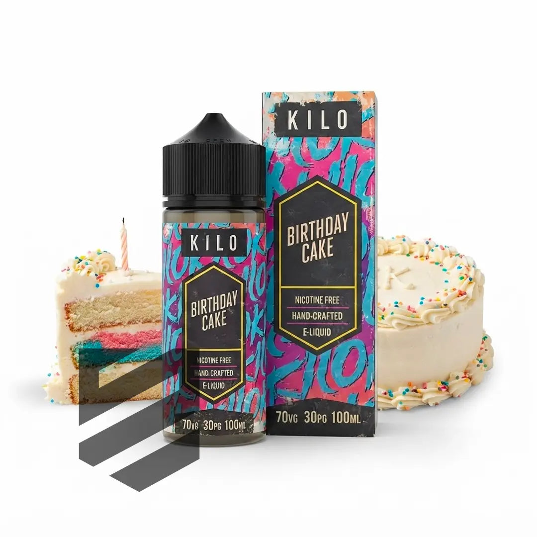 Kilo - Shortfill - New Series - Birthday Cake - 100ml 0mg