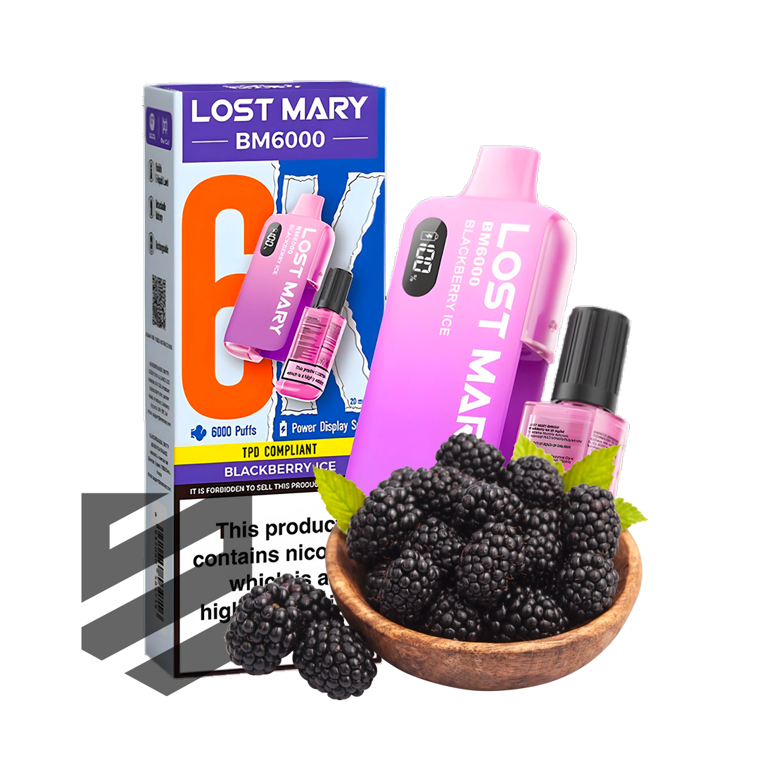 5000 Puffs Blackberry Ice Salt By Gcore E-Liquid 30ml-Airdrie Vape  SuperStore Australia Refillable Vape Pens