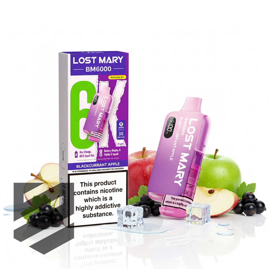 Lost Mary BM6000 Prefilled Pod Kit – Blackcurrant Apple