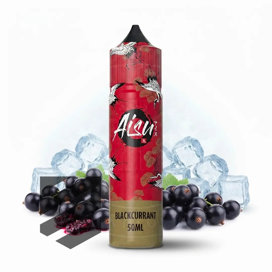AISU - E-Liquid Shortfill - Blackcurrant 50ml 0mg