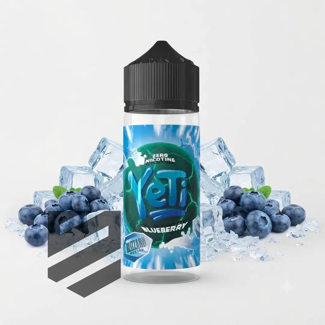 Yeti Blizzard Blueberry 0mg 100ml Shortfill
