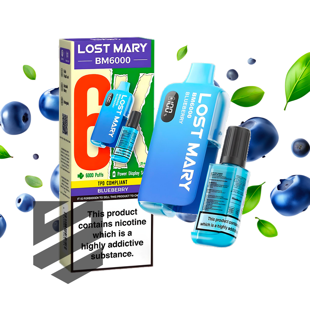 Lost Mary - BM6000 - Blueberry - Vape Kit