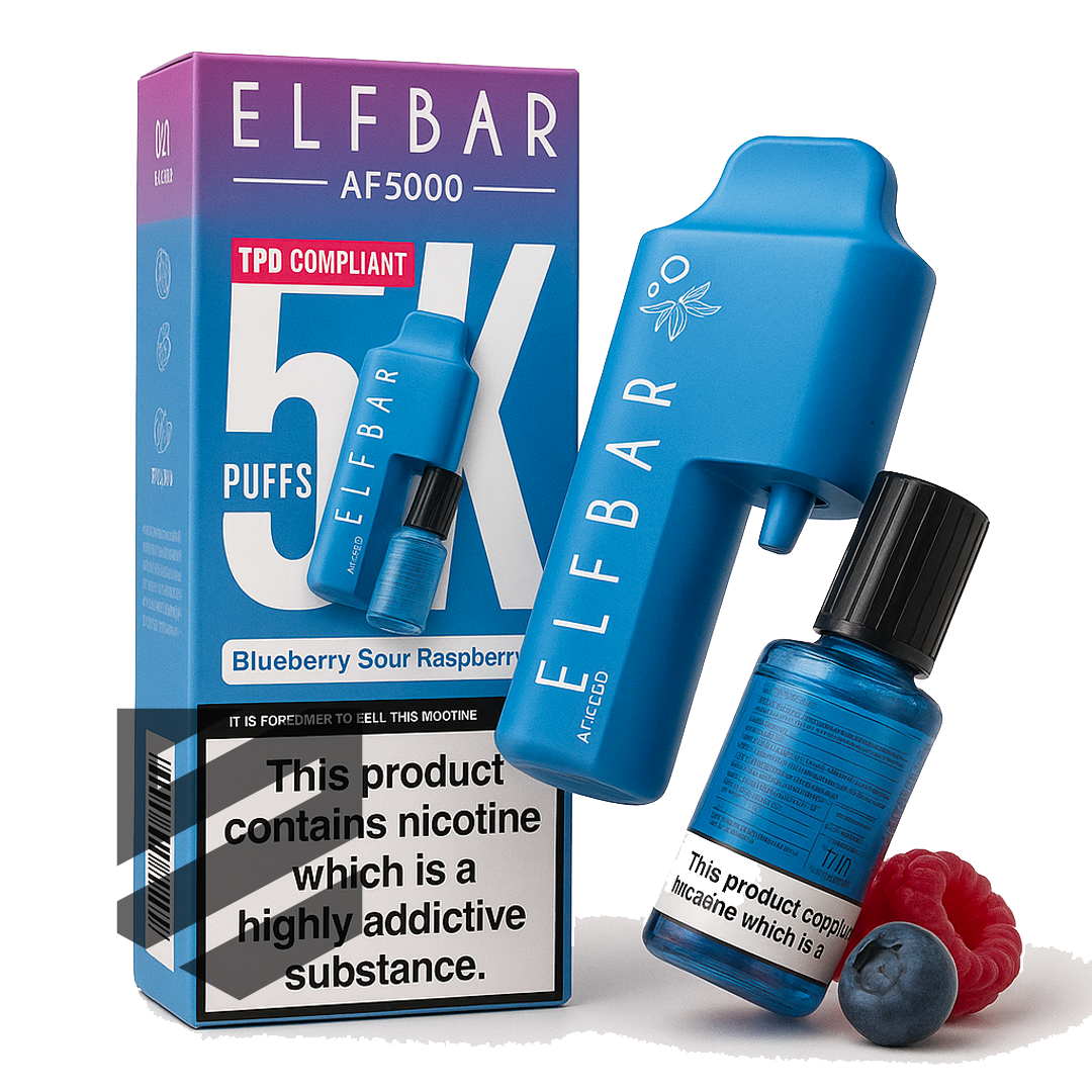 Elf Bar - AF5000 - Blueberry Sour Raspberry