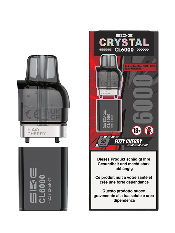 SKE - CL6000 - Refill Pod - Fizzy Cherry