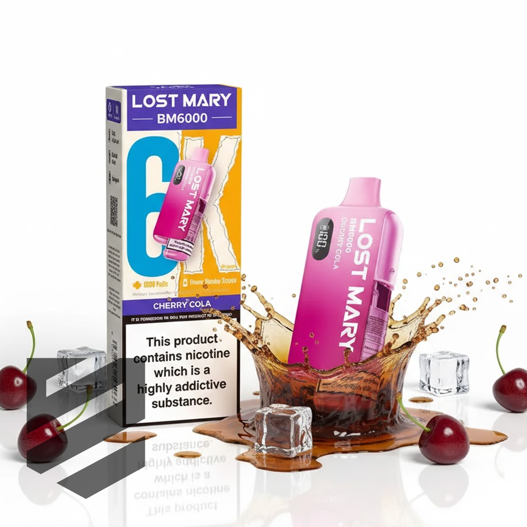 LOST MARY BM6000 | Cherry Cola | Vape Kit Snustrend - Snus, Vapes & Schnupf LOST MARY BM6000 | Cherry Cola | Vape Kit Snustrend - Snus, Vapes & Schnupf