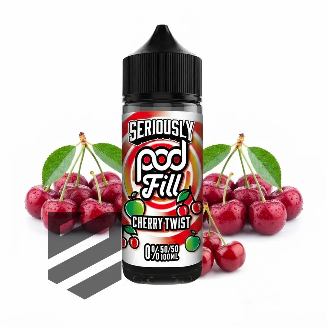 Seriously - Shortfill - Cherry Twist 100ml 0mg