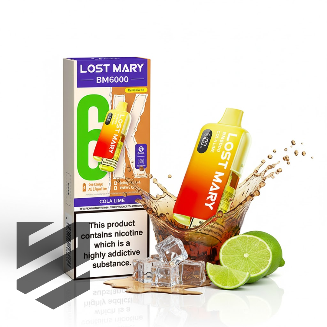 Lost Mary BM6000 Prefilled Pod Kit – Cola Lime