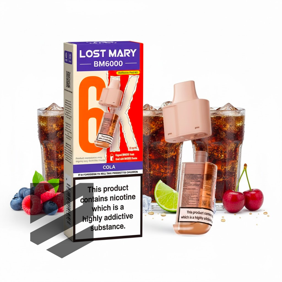 Lost Mary BM6000 Prefilled Pods – Cola – 20mg/ml