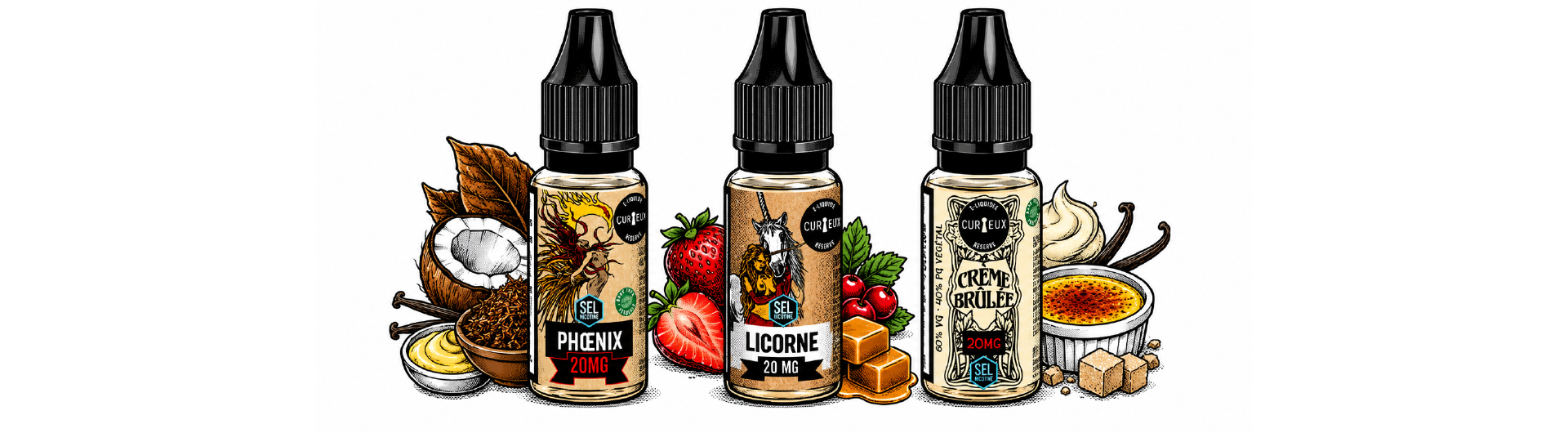 Curieux Nikotinsalz 10ml