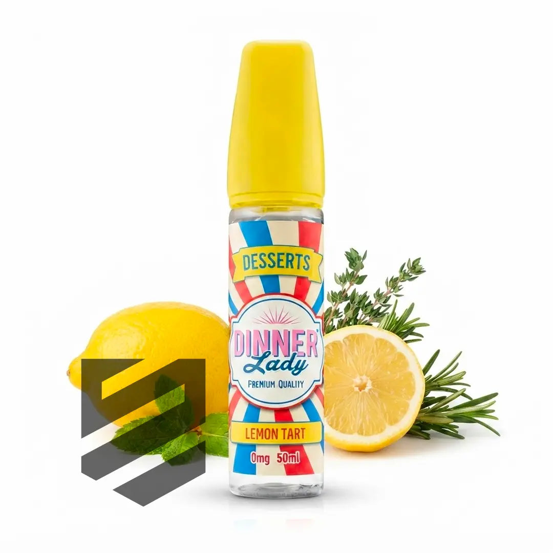Dinner Lady - Shortfill Desserts - Lemon Tart 0mg 50ml